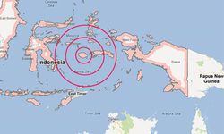 Endonezya'nın doğusunda şiddetli deprem meydana geldi