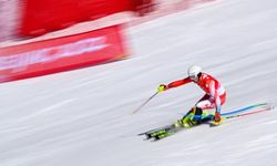 Beijing 2022 Kış Olimpiyatları'nda erkekler alp disiplini slalom yarışları yapıldı