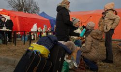 Ukrayna'dan gelenler Polonya'nın Przemysl şehrine ulaştı