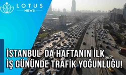 İstanbul’da haftanın ilk iş gününde trafik yüzde 60’ı buldu