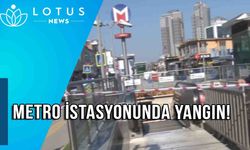 Ümraniye’de metro istasyonunda yangın paniği: Seferler durduruldu