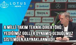 Kuntz: 'Yediğimiz goller oynamış olduğumuz sistemden kaynaklanmadı'