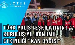 Polislerden anlamlı bağış