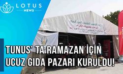 Video: Tunus'ta, Ramazan için ucuz gıda pazarı kuruldu