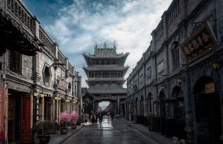 Çin, UNESCO listesindeki Pingyao antik kentini gösteren pullar basıyor