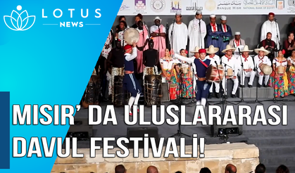 Mısır'da Uluslararası Davul Festivali coşkusu