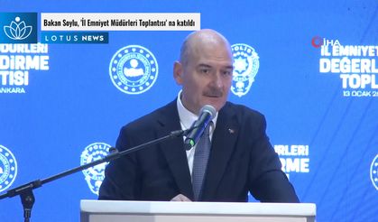 Bakan Soylu, 'İl Emniyet Müdürleri Toplantısı' na katıldı