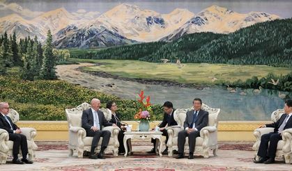 Çin Başbakan Yardımcısı, Goldman Sachs Group CEO'su ile görüştü