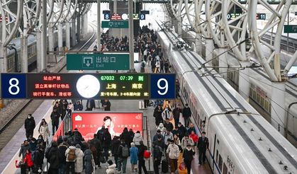 Çin'de Bahar Bayramı seyahat yoğunluğu başladı