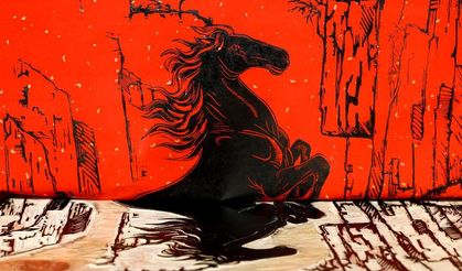 Çin'de geleneksel ahşap baskı sanatıyla hazırlanan At Yılı temalı eserler ilgi görüyor