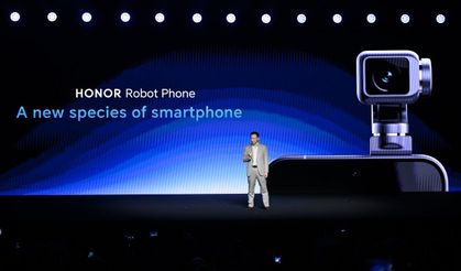 Çinli teknoloji firması Honor, 2026 Mobil Dünya Kongresi öncesinde 'Robot Telefonu' sergiledi