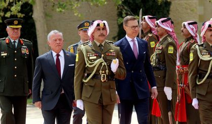 Ürdün Kralı ve Finlandiya Cumhurbaşkanı, Ortadoğu'daki gerilimi görüştü