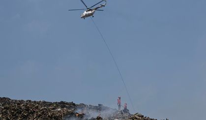 Endonezya çöp depolama alanlarındaki yangın risklerine karşı teyakkuza geçti