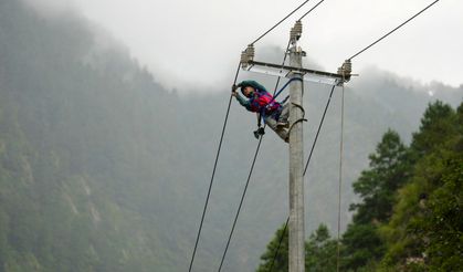 Çin'de heyelan bölgesinde elektrik tedariği kademeli olarak yeniden sağlanıyor