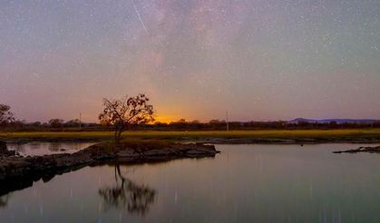 Orionid meteor yağmuru Çin'in Heilongjiang eyaletinde gökyüzünü aydınlattı