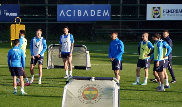 Fenerbahçe, Göztepe maçı hazırlıklarını sürdürdü