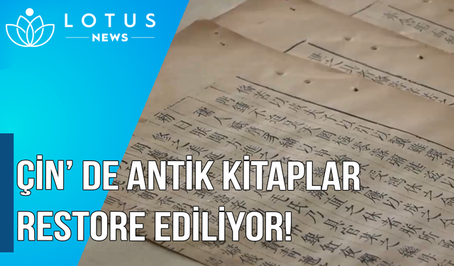 Video: Çin'de antik kitap restoratörleri kültürel hazineye yeniden hayat veriyor