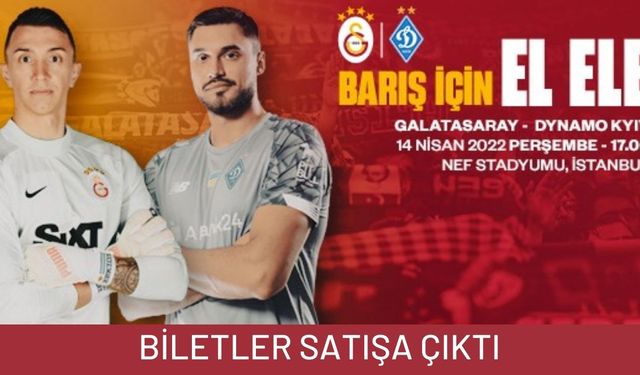 Galatasaray - Dinamo Kiev maçı biletleri satışa çıktı