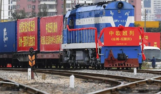 Çin'in Shanxi eyaleti, Orta Asya'ya yeni yük treni hizmeti başlattı