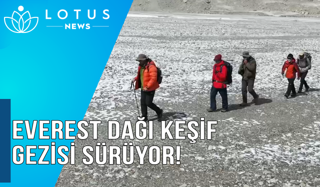 Video: Everest Dağı keşif gezisi sürüyor