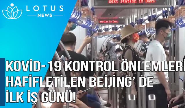 Video: Kovid-19 kontrol önlemleri hafifletilen Beijing'de ilk iş günü