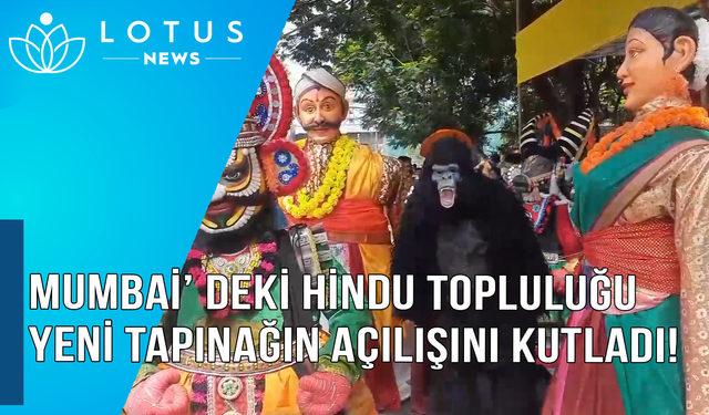 Video: Mumbai'deki Hindu topluluğu yeni tapınağın açılışını kutladı