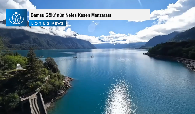 Video: Tibet'teki Basum Gölü'nün nefes kesen manzarası