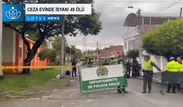 Video: Kolombiya'da cezaevinde çıkan isyanda en az 49 kişi öldü