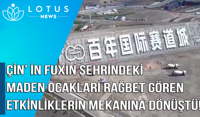 Video: Çin'in Fuxin şehrindeki maden ocakları rağbet gören etkinliklerin mekanına dönüştü