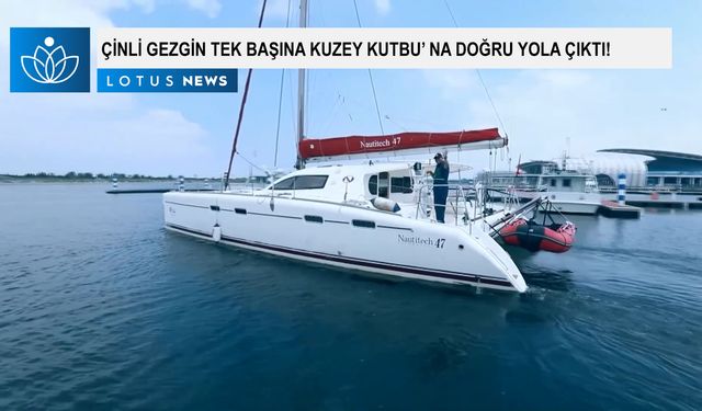 Video: Çinli gezgin tek başına Kuzey Kutbu'na doğru yola çıktı