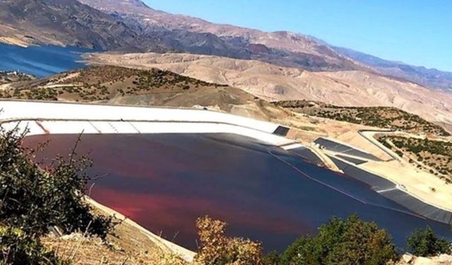 Erzincan'da çevre kirliliğine neden olan altın madeninin faaliyeti durduruldu