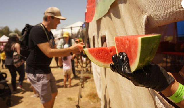 ABD'nin Los Angeles kentinde karpuz festivali düzenlendi