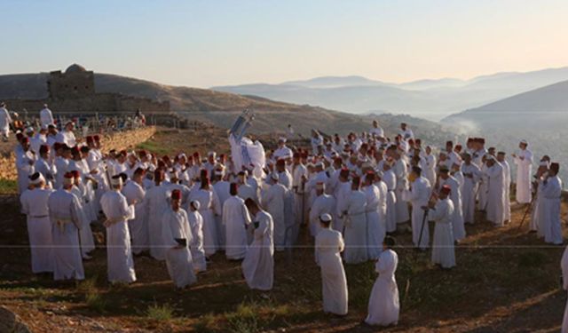 Nablus'ta Şavuot bayramı kutlandı