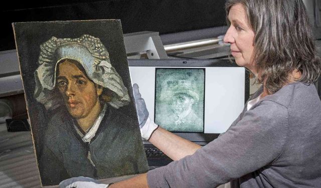 Van Gogh’un tablosunun arkasındaki gizli otoportresi, X-ray ile keşfedildi