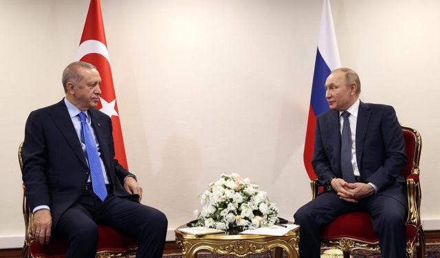 Cumhurbaşkanı Erdoğan, Rusya Devlet Başkanı Vladimir Putin ile görüştü