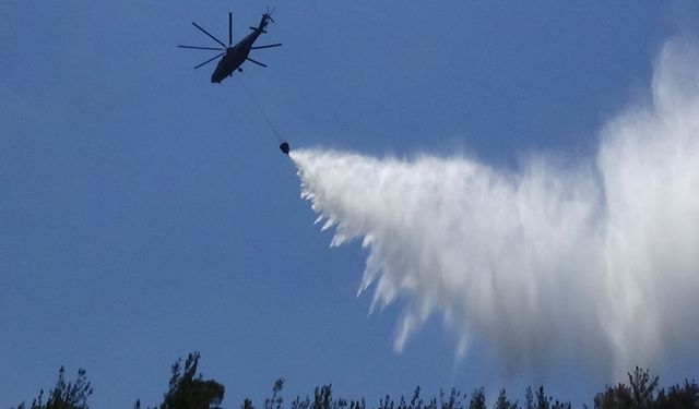 Balıkesir’deki orman yangını söndürüldü