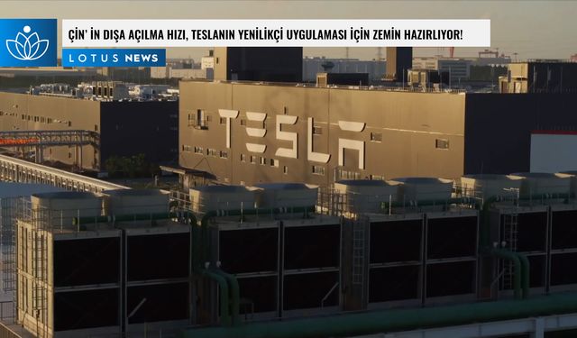 Video: Çin'in dışa açılma hızı, Tesla'nın yenilikçi uygulaması için zemin hazırlıyor