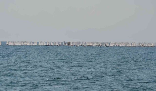 Marmara Denizi’nde uluslararası yelken yarışları başladı