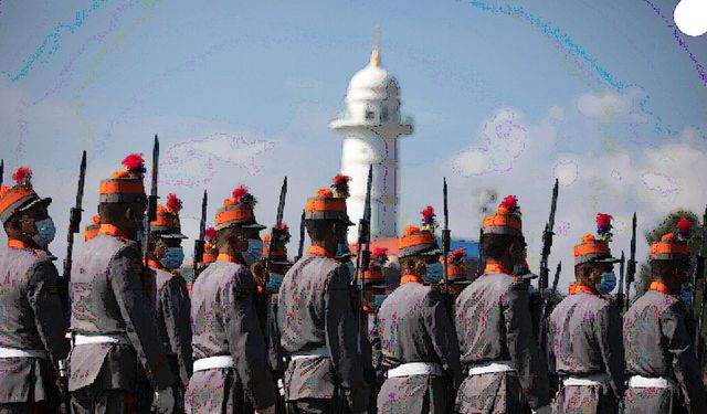 Nepal'de Anayasa Günü kutlandı