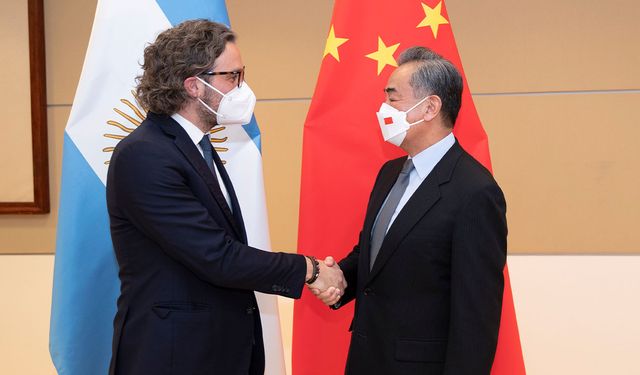 Çin ve Arjantin dışişleri bakanları, BM Genel Kurulu oturumu sırasında bir görüşme yaptı