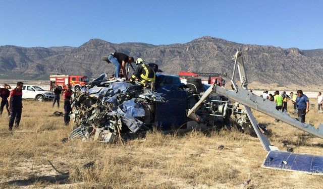 İçişleri Bakanlığından Denizli’deki helikopter kazasına ilişkin açıklama