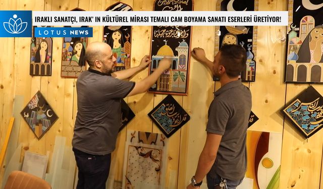 Video: Iraklı sanatçı, Irak'ın kültürel mirası temalı cam boyama sanatı eserleri üretiyor