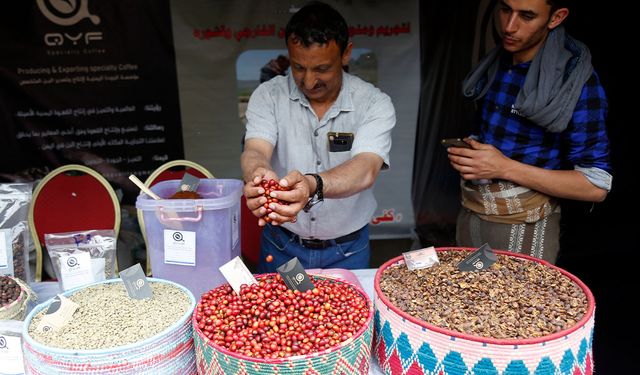 Yemen'in başkenti Sana'da kahve festivali düzenlendi