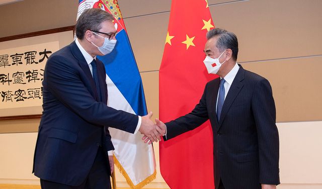 Çin Dışişleri Bakanı Wang, Sırbistan Cumhurbaşkanı ile görüştü