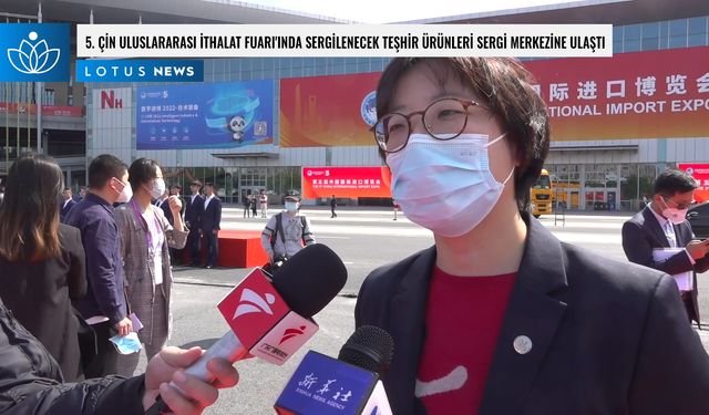 Video: 5. Çin Uluslararası İthalat Fuarı'nda sergilenecek teşhir ürünlerin ilk partisi Shanghai'daki ulusal sergi merkez