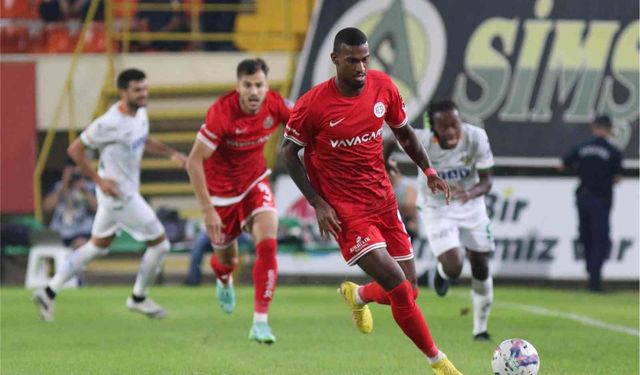 Antalyaspor’un galibiyet hasreti 6 maça çıktı