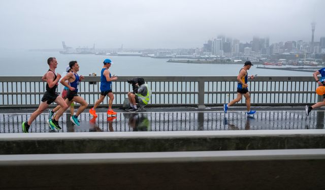 Yeni Zelanda'da Auckland Maratonu koşuldu