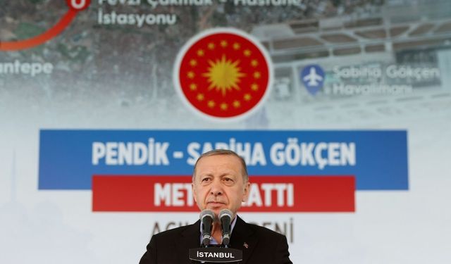 Pendik-Sabiha Gökçen Havalimanı Metro Hattı açıldı