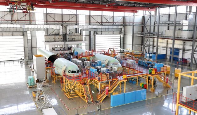 Airbus, Çin'in Tianjin Belediyesi'nde A321 uçaklarının üretimine başladı