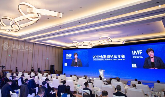 Çin'in başkenti Beijing'de 2022 Financial Street Forumu düzenlendi